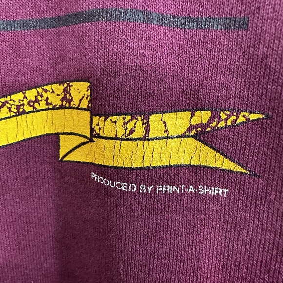 Vintage 90's Florida State Seminoles Crewneck Sweatshirt Mens Red Large Pullover - Picture 4 of 9